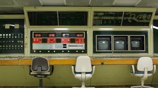 Die Kommandozentrale in der „Dienststelle Mariental“, dem Regierungsbunker.