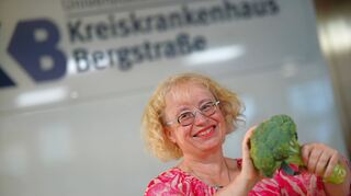 Für Dr. Cordula Müller ist der Brokkoli ein heimisches „Super-Food“.