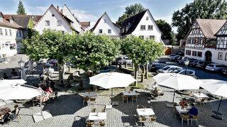 Auf dem Marktplatz soll ein Raum für kulturelle, gastronomische und kommunikative Aktivitäten geschaffen werden.