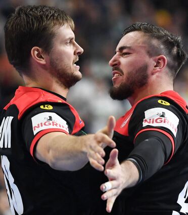 Bei der WM 2019 noch Teamkollegen, nächste Woche Gegner: Fabian Böhm (links) und Jannik Kohlbacher.
