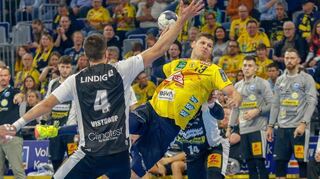 Einziger Löwe in Normalform: Sebastian Heymann (gelbes Trikot).