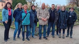 Die Mitarbeiter des Felsenmeer-Informationszentrums fuhren nach Seligenstadt, um die dortige Einhardsbasilika zu besichtigen.