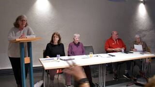 Mit dabei waren (v.l.) Gerlinde Bannert, Irene Dayß, Rita Ruths, Karl-Heinz Trares und Anelie Neher.