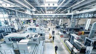 Am Stammsitz von Heidelberger Druckmaschinen in Wiesloch arbeiten derzeit mehr als 4000 Menschen.