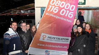Die Aktion „Rockin 4 Respect“ war zu Gast in Lindenfels.