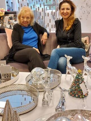 Christel Michels und Sabine Backa