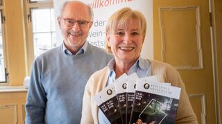 Heppenheim, Rathaus, Pressekonferenz Festspielprogramm 2025 Iris Stromberger und Ingo Scho?pp-Stromberger, ..,, Bild: Thomas Neu