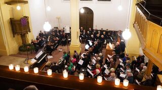 Das Adventskonzert in die Michaelskirche.