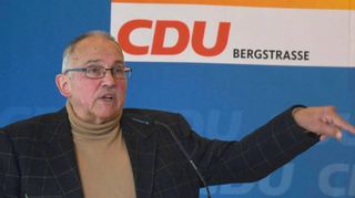 Erich Sauer, hier bei der 50-Jahr-Feier der Lautertaler CDU 2022.