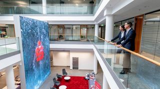Die Hauptstelle der Sparkasse Bensheim wurde Ende Oktober nach der umfangreichen Sanierung wieder eröffnet.
