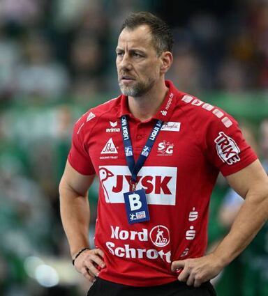 In Flensburg ein Erfolgscoach, bald bei den Löwen: Maik Machulla.