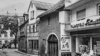 bre, Mittwochsserie, Schuhgasse, Ende 60Jahre, ,, Bild:Scheid