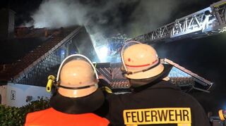 Die Feuerwehren waren mit 75 Helfern im Einsatz.