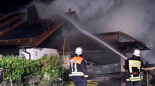 Die Feuerwehren waren mit 75 Helfern im Einsatz.