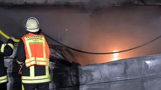Die Feuerwehren waren mit 75 Helfern im Einsatz.