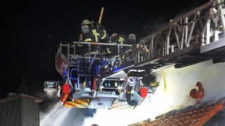 Die Feuerwehren waren mit 75 Helfern im Einsatz.