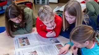 Kinder der vierten Klasse in der Mittelpunktschule in Gadernheim waren im vergangenen Jahr dabei.