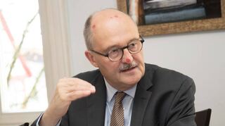 Michael Meister zieht für die CDU-Bergstraße in seinen bereits neunten Bundestagswahlkampf.