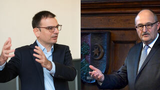 Sven Wingerter und Michael Meister führen einen Schlagabtausch über offene Briefe.