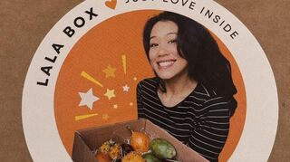 Die „Lala Box“ enthält viele exotische Früchte.