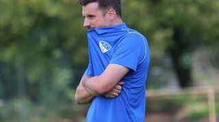 An so mancher Niederlage hatte SCO- Trainer Marius Döll zu knabbern.