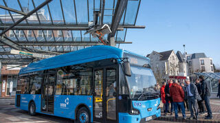 Nach nur wenigen Minuten Ladezeit kann die Fahrt auch schon weitergehen.