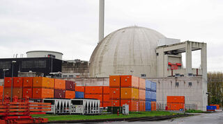 Im Kernkraftwerk Biblis laufen die Abrissarbeiten längst.Bild: Bernhard Zinke