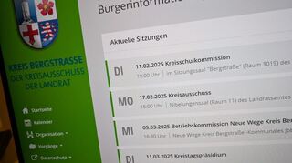 Bürgerinformationssystem des Kreises Bergstraße