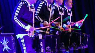 <p>Die Trommler der N3 beeindruckten mit ihrer Musikshow.<br></p>