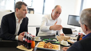 Ted Julius und Niels Plate im BA-Gespräch.