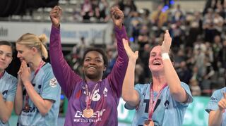 Glücklich über Bronze: Vanessa Fehr und Lisa Friedberger.