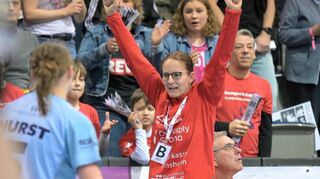 Am Ende konnte Flames-Trainerin Heike Ahlgrimm mit ihrem Team beim Final Four doch noch einen Sieg bejubeln.