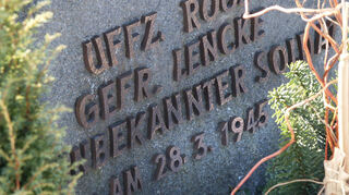 Auf dem Gadernheimer Friedhof liegen Opfer des letzten Gefechts zwischen deutschen und amerikanischen Truppen begraben.