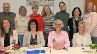 Der neue Vorstand des Gesangvereins Liederkranz.