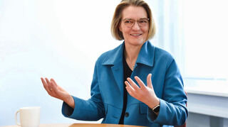 „Wir haben einen klaren Plan“, sagt Standortleiterin Katja Scharpwinkel zum Ludwigshafener Werk.