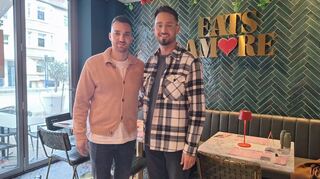 Die Eats Amore-Besitzer Enzo Marzullo (links) und Daniele Pitzus sind seit Jahren miteinander befreundet.