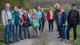 Der Odenwaldklub Gadernheim wanderte von Lützelbach aus zum Hottenbacher Hof.