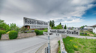 Mit im betroffenen Gebiet sind auch die Robert-Bosch-Straße und die Rudolf-Diesel-Straße. Das Plangebiet hat eine Gesamtgröße von 5,62 Hektar.