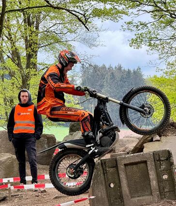 Auch Fahrer der Interessengemeinschaft Motorsport Schlierbachtal gingen an den Start.