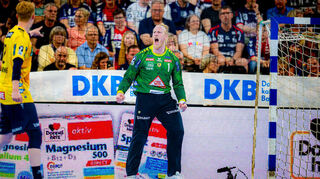 Jubel bei Löwen-Keeper Mikael Appelgren.