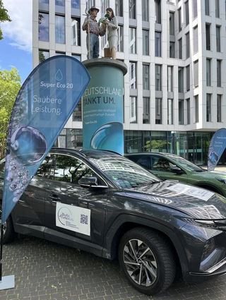 Die Tour d'Europe bei CropEnergies in Mannheim.