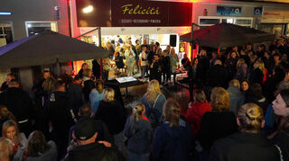 Italienisches Flair: Am Café Felicitá wurde die Part in die Fußgängerzone verlegt.