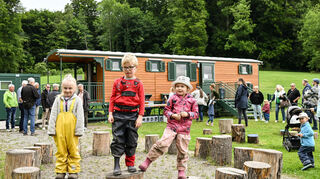 Der Waldkindergarten „Matschmäuse“ ist offiziell in Betrieb genommen worden.