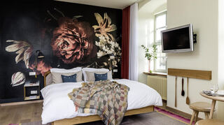 Eines der Zimmer im Hotel.