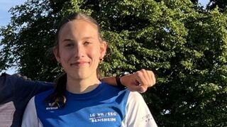 LGB-Sprimterin Lina Harjes hat die Norm für die deutschen Meisterschaften in der Altersklasse W15 erfüllt.