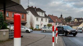 Unter anderem in Gadernheim herrscht auf der B 47 starker Durchgangsverkehr.