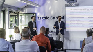 Die talo GmbH in Bensheim war Gastgeber des jüngsten Businesstreffs der Wirtschaftsvereinigung.
