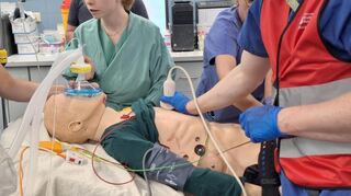 Das jährlich stattfindende Schockraumtraining ist fester Bestandteil des Fortbildungskonzepts am Kreiskrankenhaus Bergstraße.
