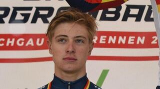 Wie im Vorjahr: Louis Leidert wird Zweiter bei den deutschen U23-Meisterschaften im Einzelzeitfahren.