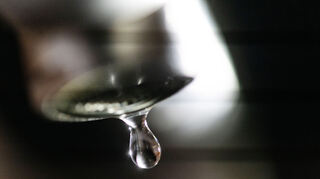 Trotz hoher Temperaturen muss das Wasser abgestellt werden.